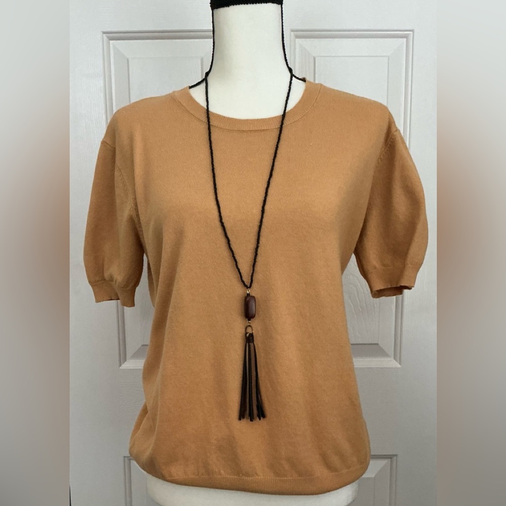 Fine gauge knit sweater